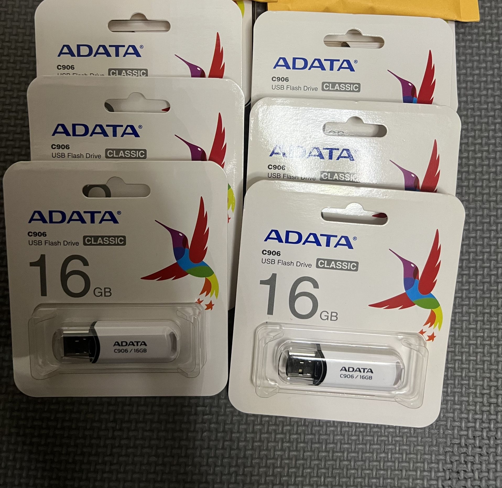 8 Pcs 16 GB USB Flash Drive For 30$