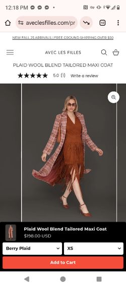 Alec Les Filles Trench BRAND NEW