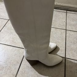 White Cowboy Boots