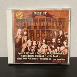 Best Of Southern Rock CD Album Various Artists Lynyrd Skynrd Foghat 70s Vintage