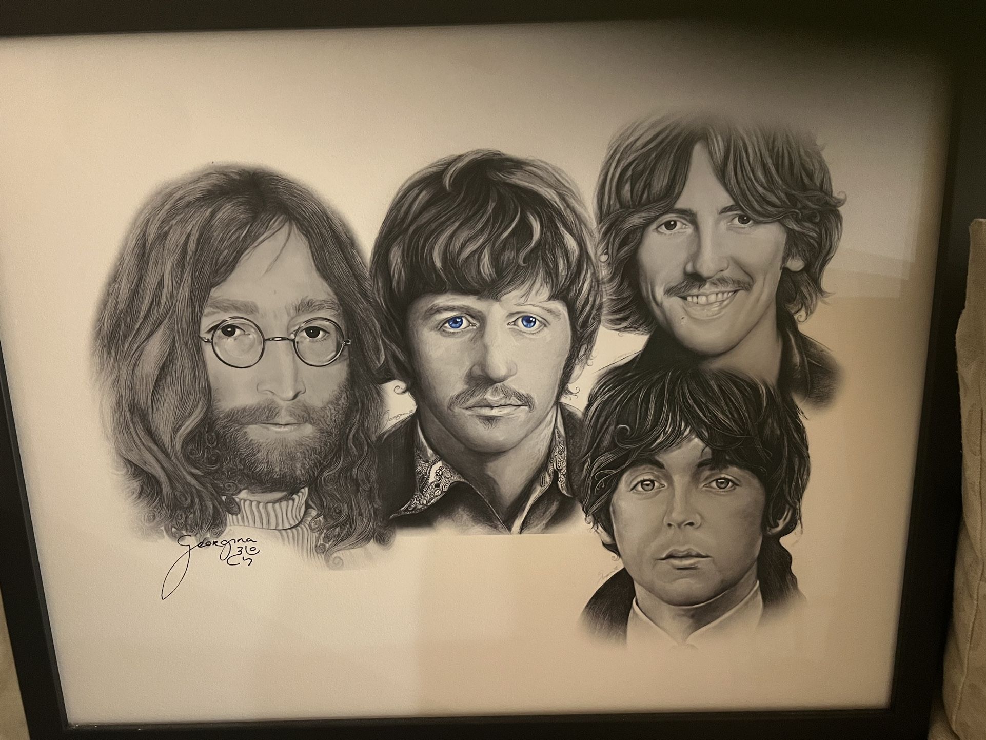 Beatles Signed Print,All Products : American Fashion Style Bags On Sale