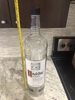 Giant Kettle One Vodka Bottle "GLASS"