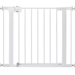 Safety 1st Easy Install Walk Thru Baby Gate for Doorways, Gate With Door, Dog Gates, Fits 29"-38", Easy Install 28" Tall, White
