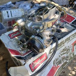 Rochester Quadrajet And Edelbrock 