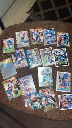 Berry Sanders Football cards