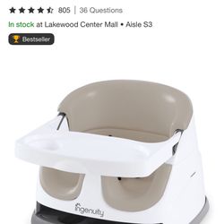 Booster Feeding Seat Ingenuity 