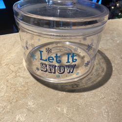 Let It Snow Container
