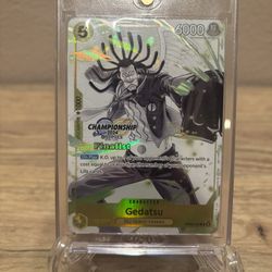 Gedatsu (Championship 2024 Finalist Card Set Vol. 2) - One Piece Promotion Cards (OP-PR) 