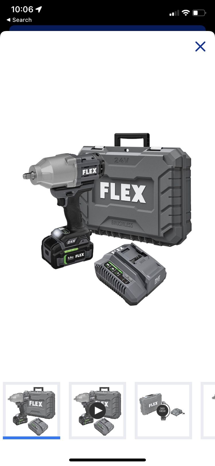 Flex 24v Impact Wrench