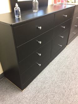 Compressed Wood Dresser 8 Drawer only