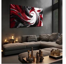 Large Abstract Canvas Wall Art