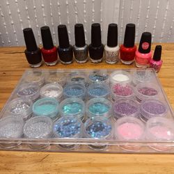 OPI Nail Polish Set And Sparkle Set For sale 