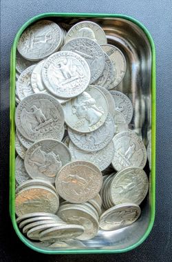 Silver Quarters (100 pieces) - AVAILABLE!