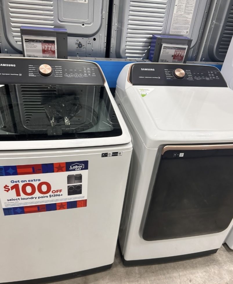 Washer & Dryer (Negotiable On Cash Offers)