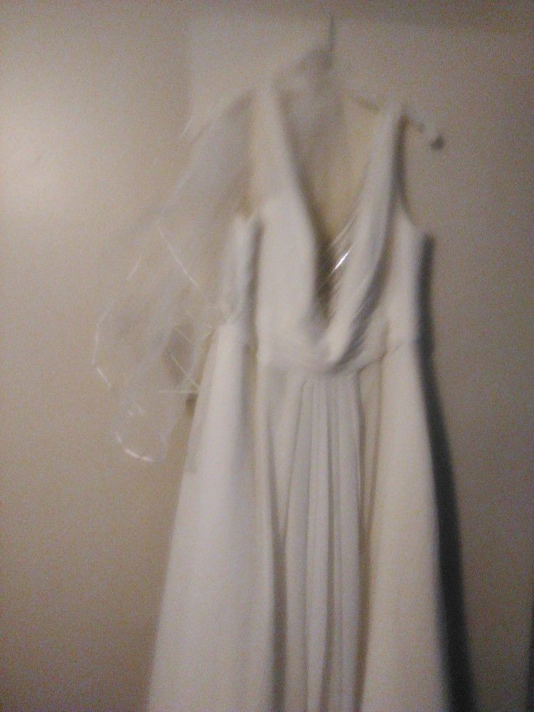 Size 20w Plus Wedding Dress