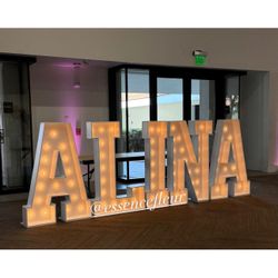 Marquee Letters And Numbers 