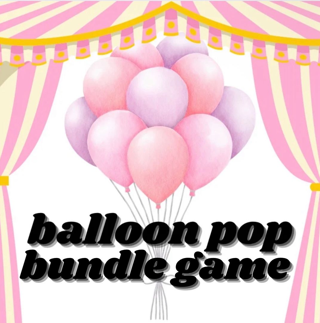 balloon pop bundle game