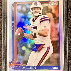 Topps Chrome NFL 2025 Josh Allen Refractor 