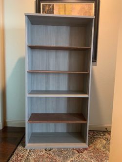 Solid wooden book shelf