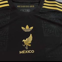2XL BLACK MEXICO JERSEY