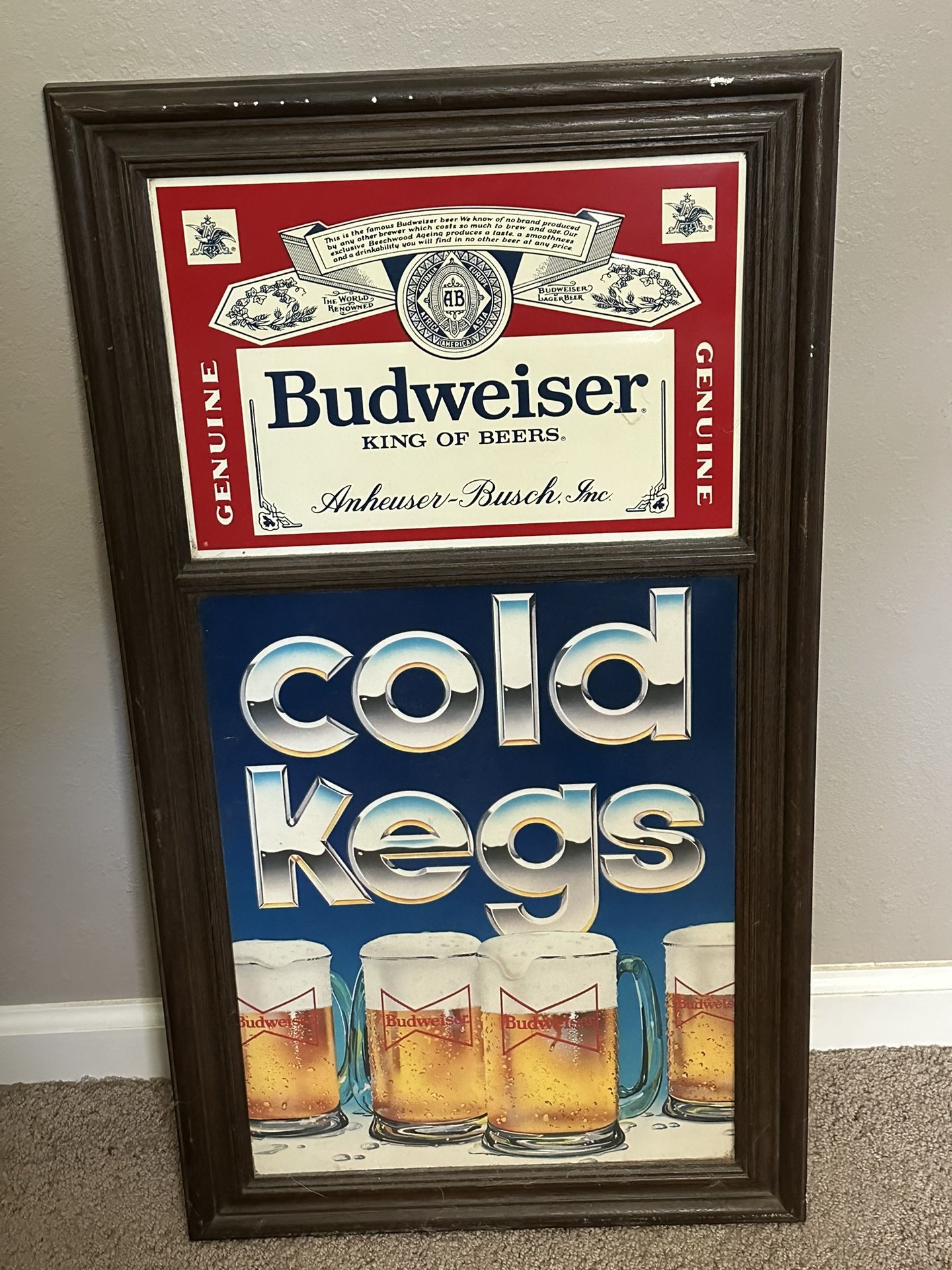 Bud And Bud Light Wall Decor