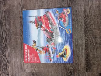 Fire And Rescue Boat Lego 