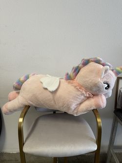 Plush Long Stuffed Unicorn