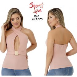 Sexy Modern Colombian 🇨🇴 Pink Blouse Size M