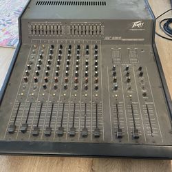 Peavy XR800C 8 Channel Mixing Board 