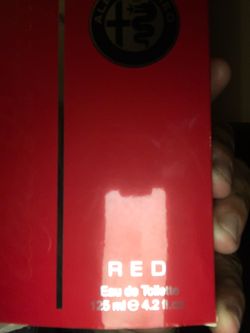Alfa Romeo Red Eau de Toilette 4.2oz new $20