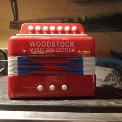 W Woodstock Music Collection Accordion Children's Toy