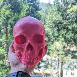 Life Sized Skull Candle *Halloween*