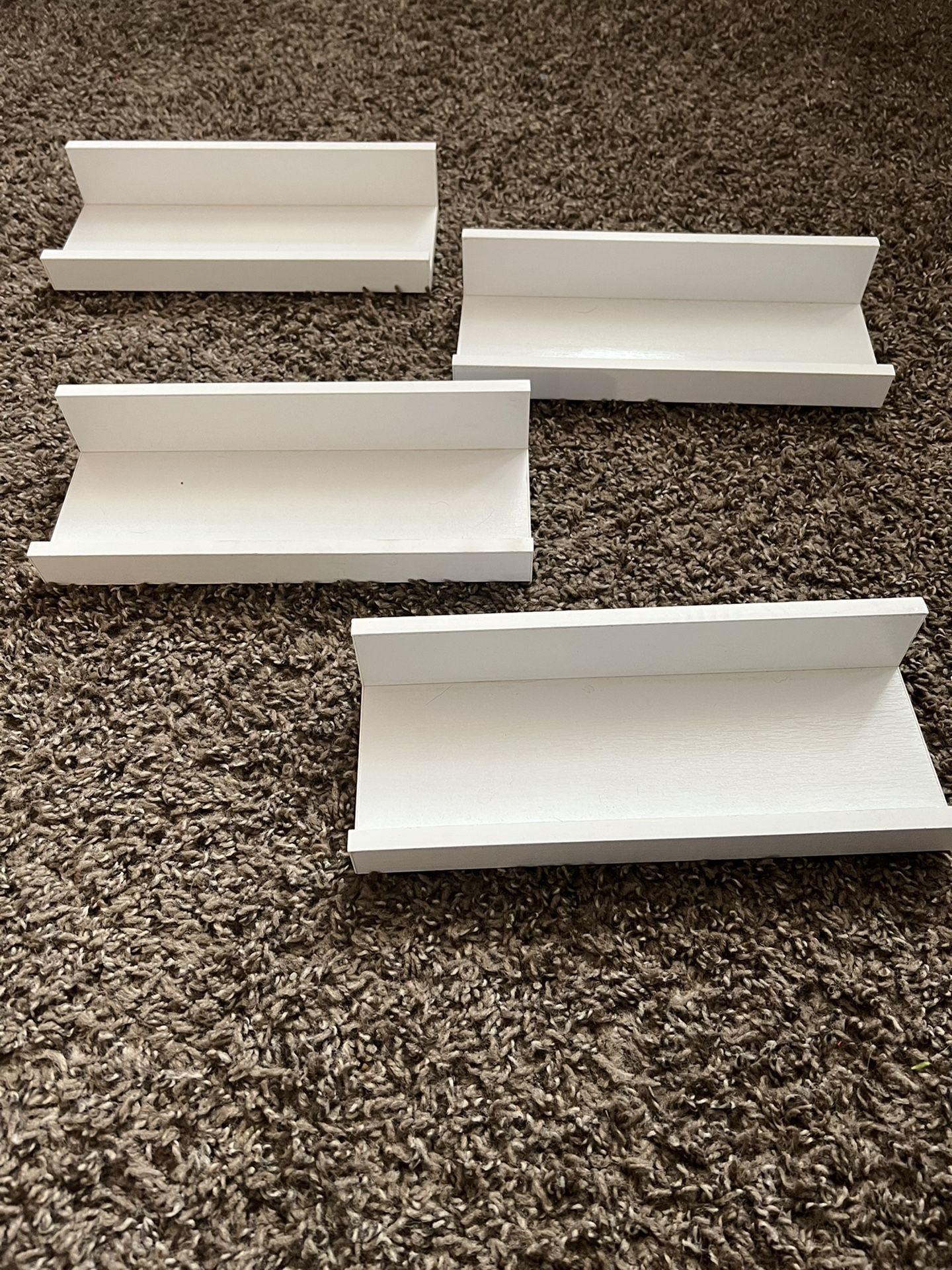 4- 10 Inch Floating Shelves 