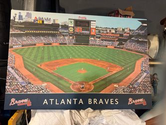 Atlanta Braves Stadium Canvas Wall Art