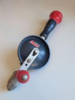 Vintage Stanley Handyman Hand Drill – Made in USA
