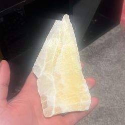 raw chunk of Honeycomb Calcite 