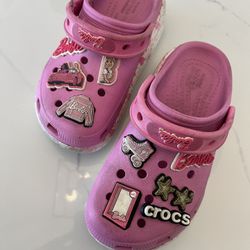 Barbie Crocs - Size 1 