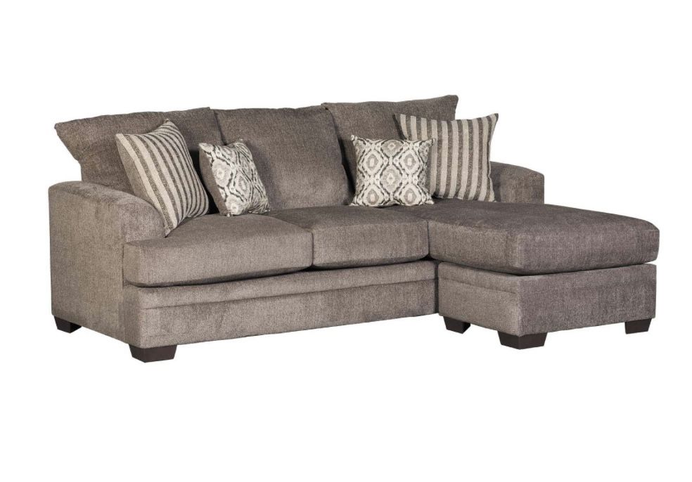 BRAND NEW Cornell Pewter Sofa With Reservable Chaise