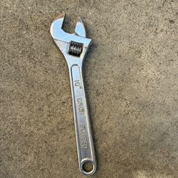 10” Adjustable wrench. Firm Price
