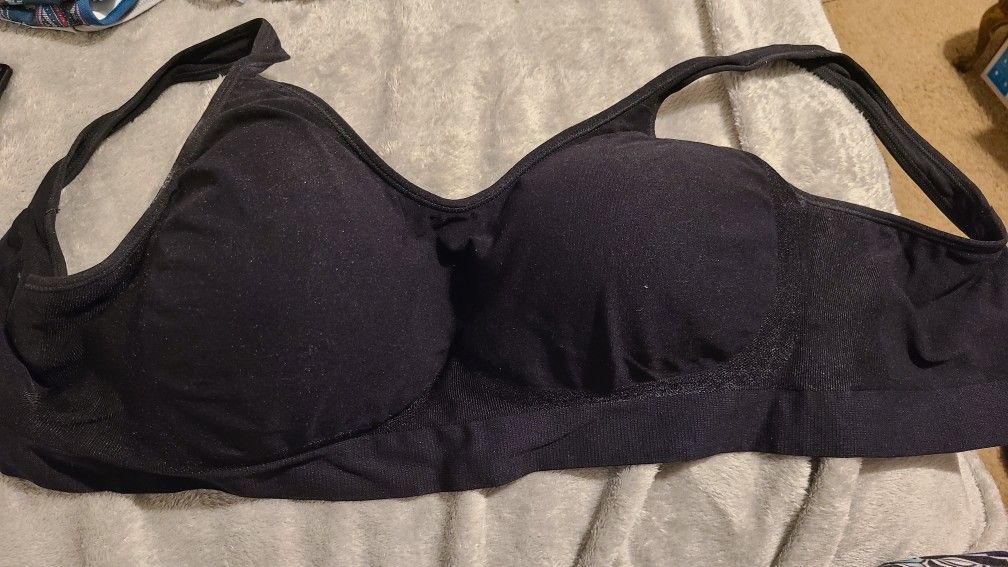 3XL Black Bra
