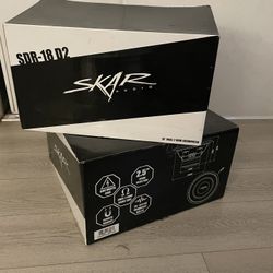 18’in Sub Woofers ( SKAR ) 