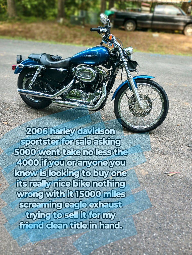 2006 Harley Davidson Sportster