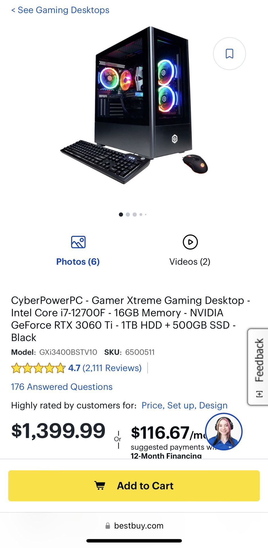 Cyberpower PC O