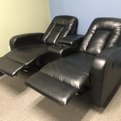 Theatre Style Powered Loveseat 