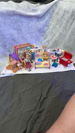 Loving Family, Dolls, Fisher-Price, And Furniture