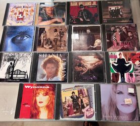 Lot of 15 Country and Rock Music CDs - Shania Twain, Alan Jackson, Garth Brooks