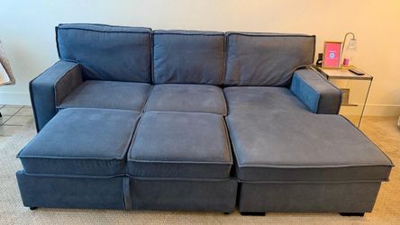 Couch , sofa bed, convertible sofa into bed