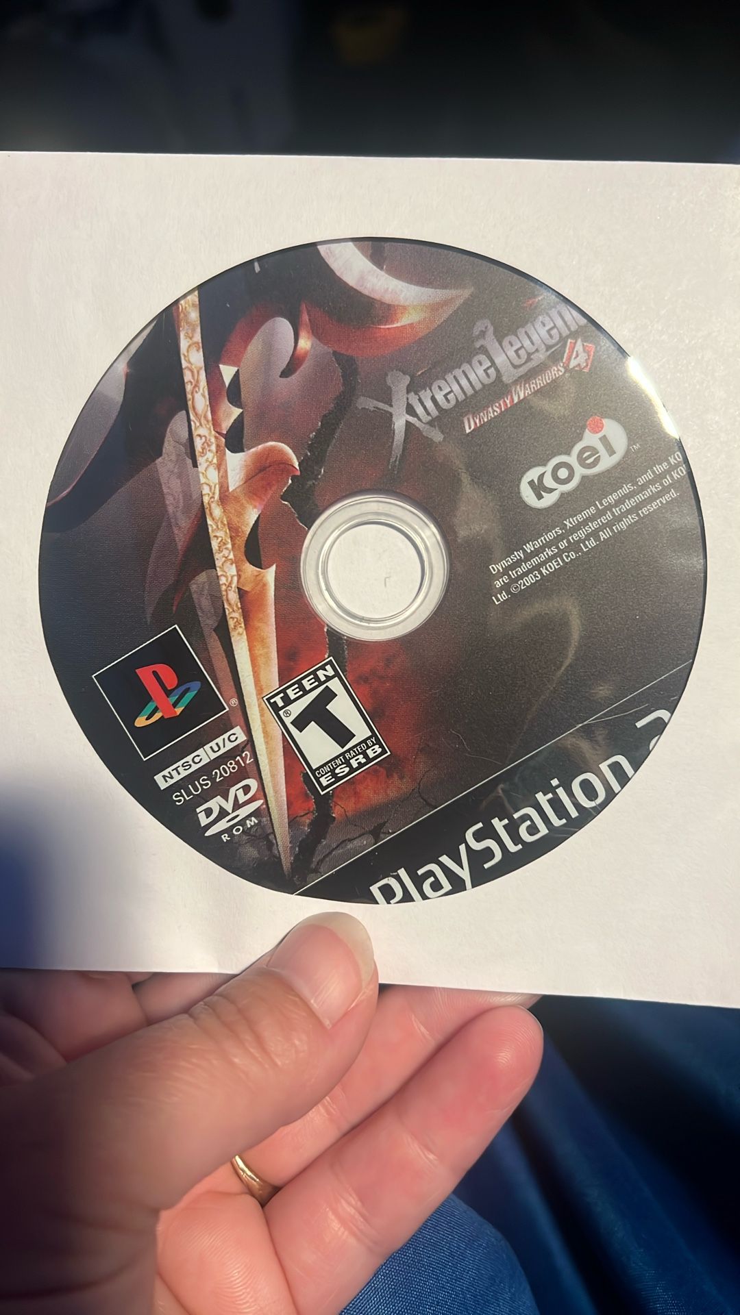 Xtreme Legends Dynasty Warriors 4 PS2