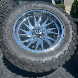 35” Tires - 20” Wheels 