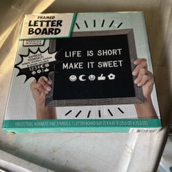 Letter Board